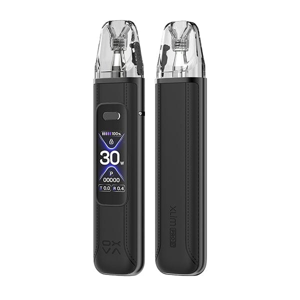 Pod Kits Black Leather Oxva Xlim Pro 3 Pod Kit