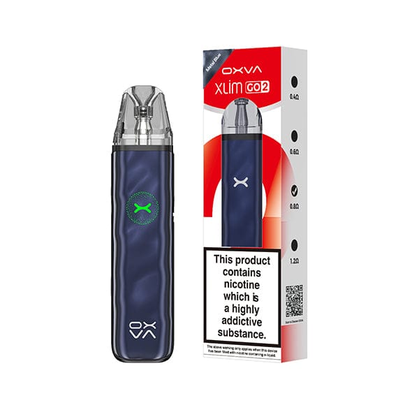 Pod Kits Metal Blue Oxva Xlim Go 2 Pod Kit