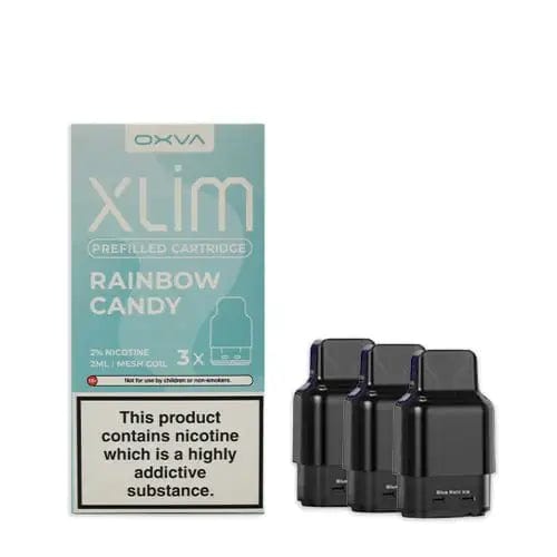 Pre-Filled Vape Devices Rainbow Candy OXVA Xlim Pre-Filled Vape Pods