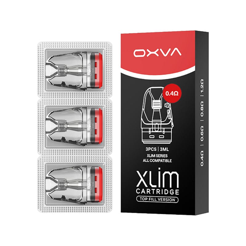Replacement Pods 0.4 Ohm Oxva Xlim XL Top Fill Pods