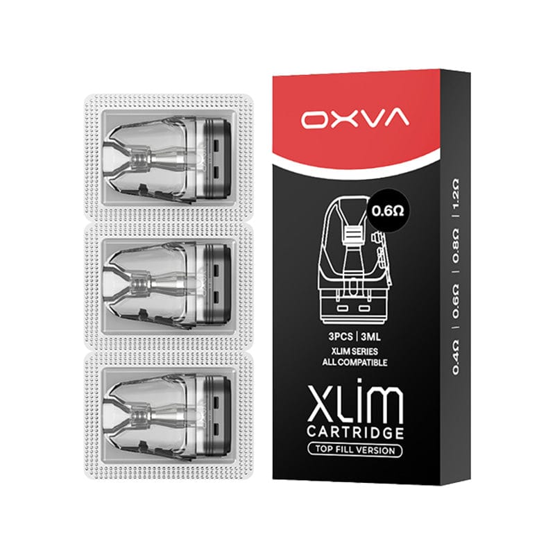Replacement Pods 0.6 Ohm Oxva Xlim XL Top Fill Pods