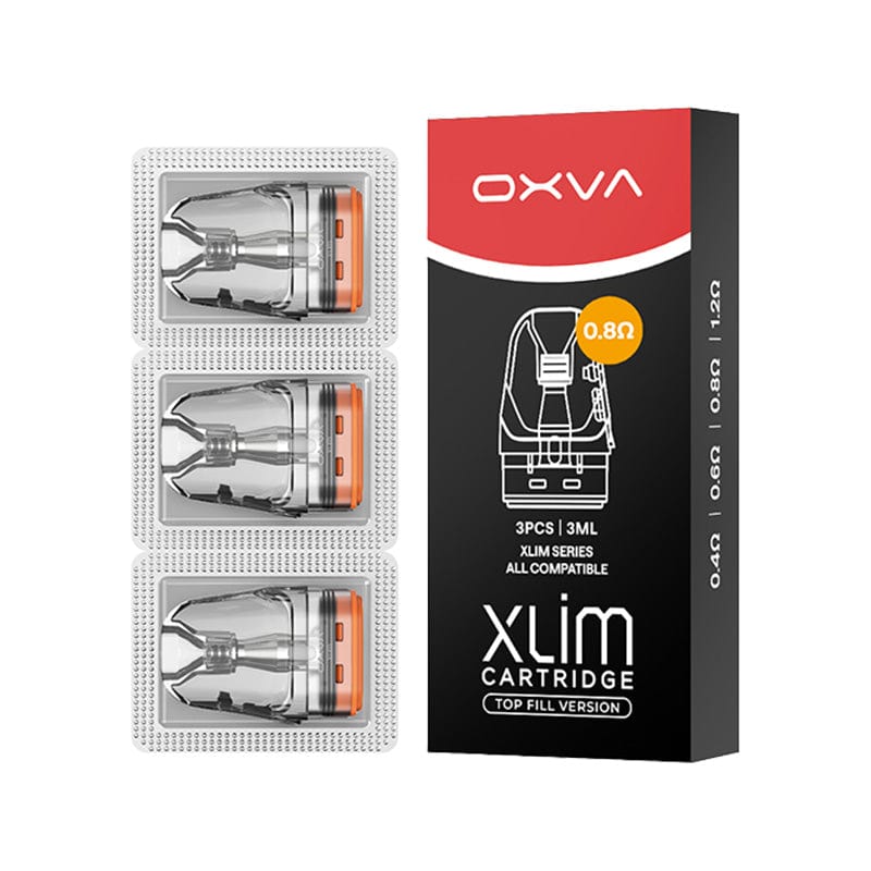 Replacement Pods 0.8 Ohm Oxva Xlim XL Top Fill Pods