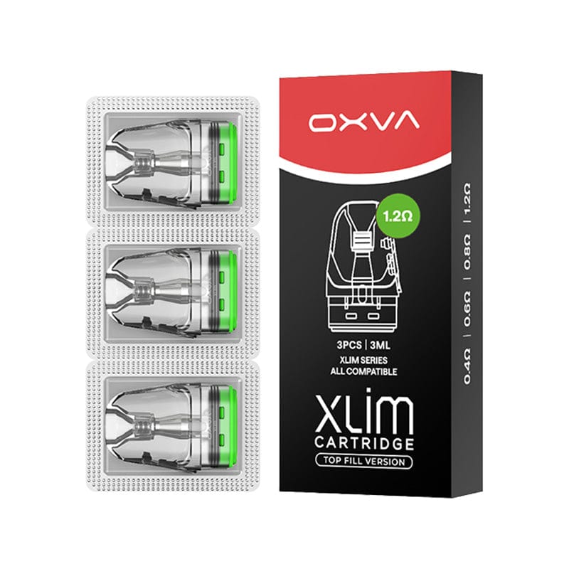 Replacement Pods 1.2 Ohm Oxva Xlim XL Top Fill Pods