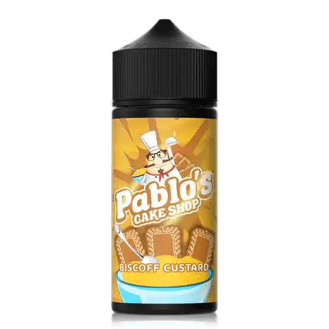Shortfill Eliquids Biscoff Custard Pablos Cake Shop Shortfill E-Liquids