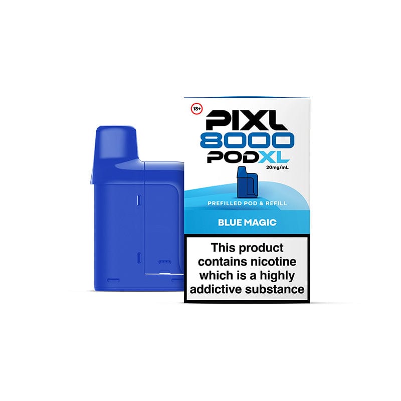 Pre-Filled Vape Devices Blue Magic PIXL 8000 Prefilled Pods