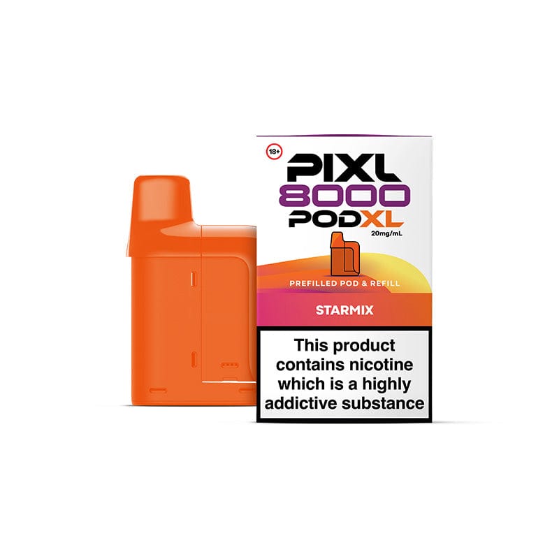 Pre-Filled Vape Devices Starmix PIXL 8000 Prefilled Pods