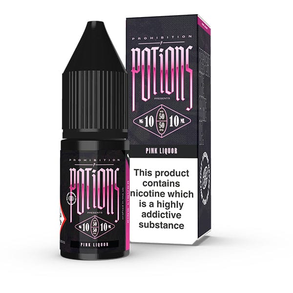 Nic Salts Pink LIquor / 10mg Prohibition Potions Nic Salt E-Liquids