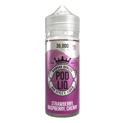 50/50 Shortfill Strawberry Raspberry Cherry Pod Liq 50/50 Shortfill