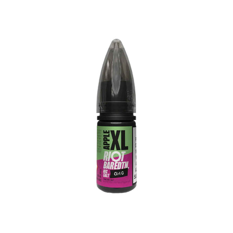 Nic Salts Apple XL Riot Bar Edition Nicotine Free E-Liquids