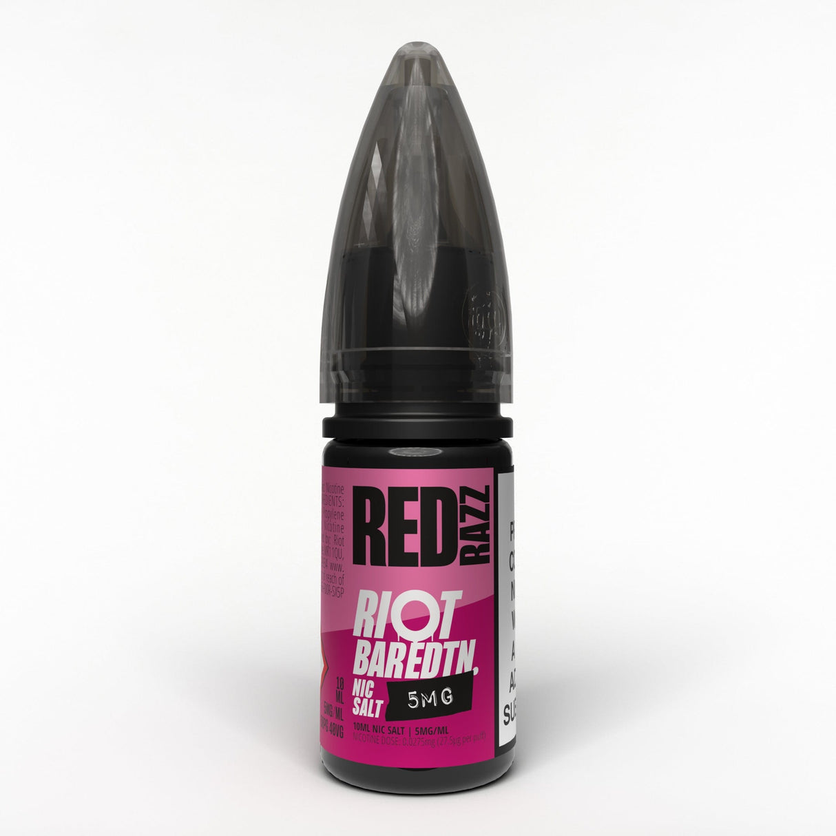 Nic Salts Red Razz / 5mg Riot Bar Edition Nic Salts