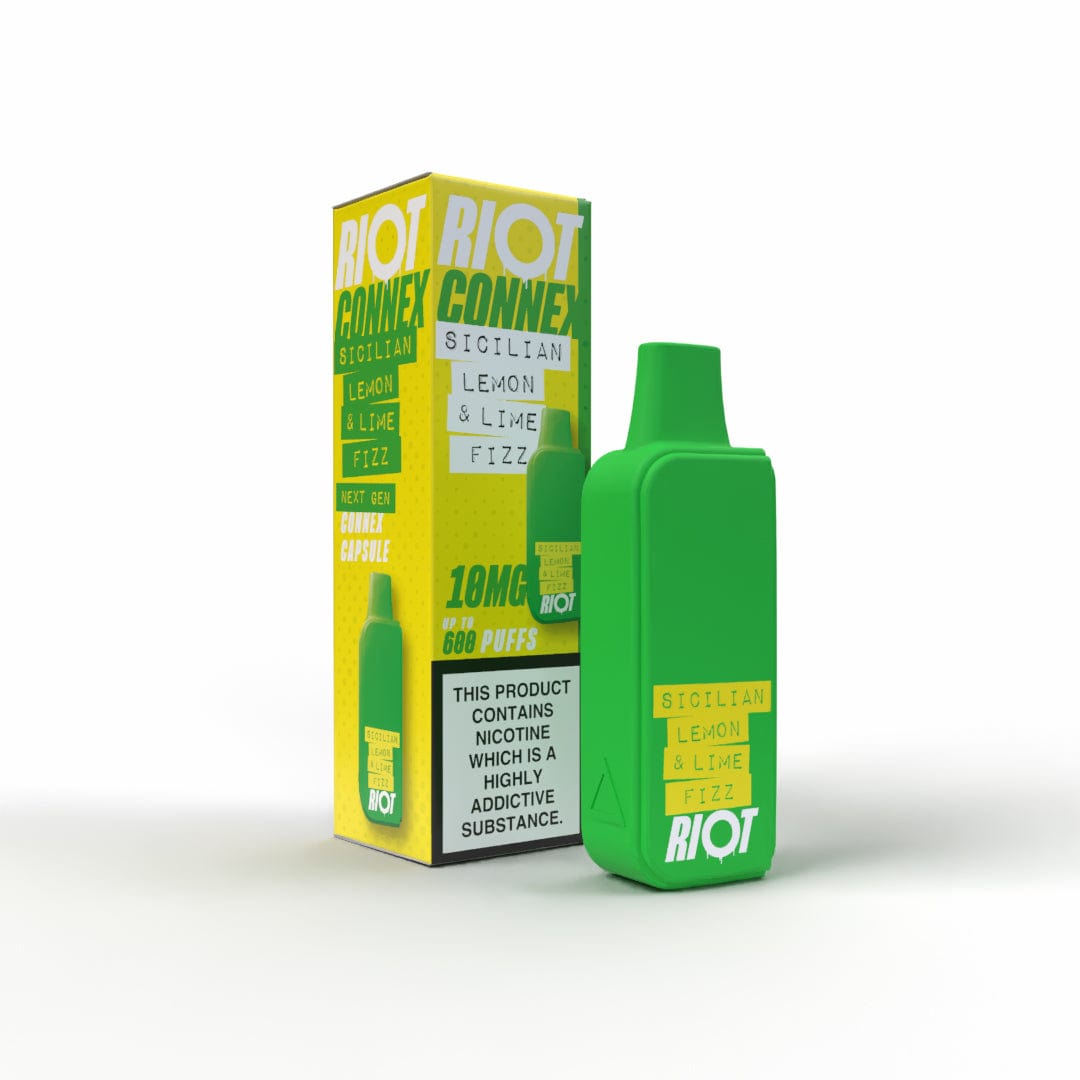 Pre-Filled Vape Devices Riot Connex Pre-Filled Capsules