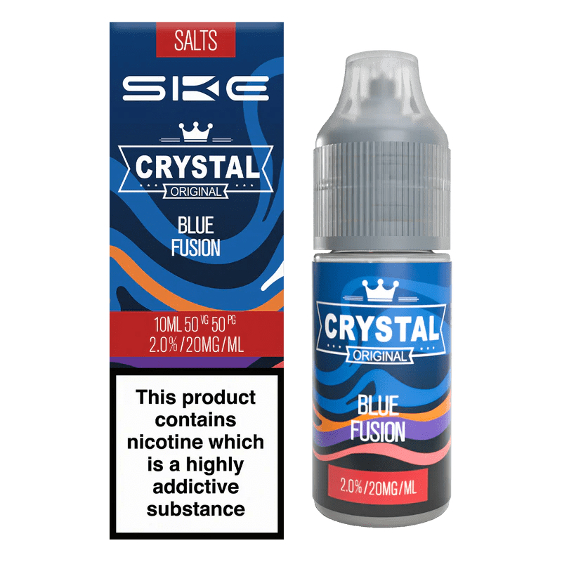 Nic Salts Blue Fusion / 20mg SKE Crystal Original Nic Salts