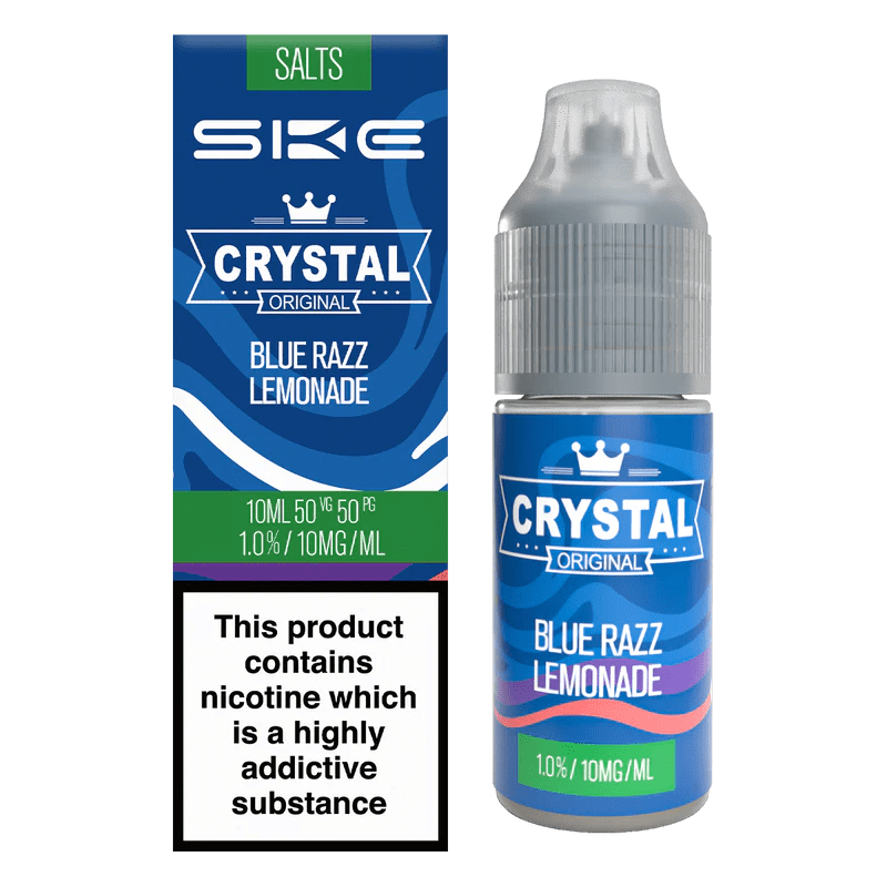 Nic Salts Blue Razz Lemonade / 10mg SKE Crystal Original Nic Salts