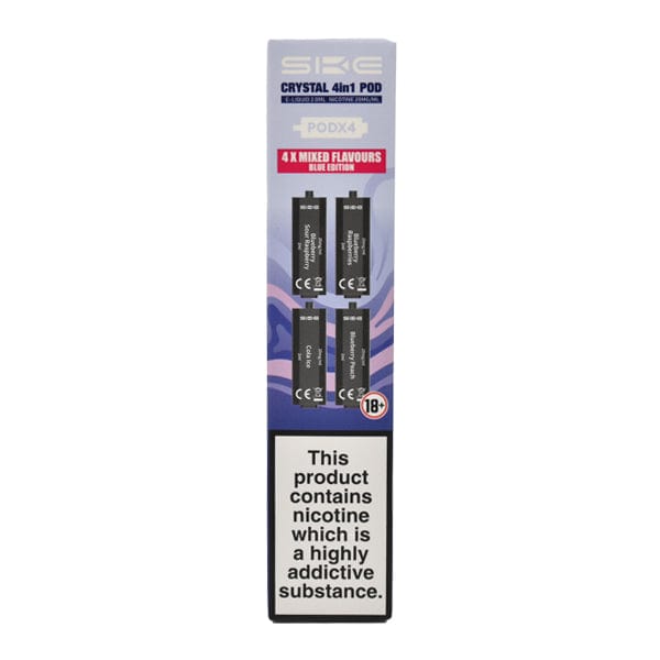 Pre-Filled Vape Devices SKE Crystal 4in1 Pre-Filled Vape Pods