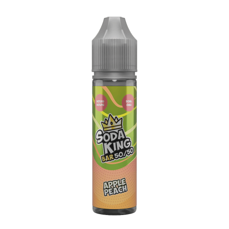 50/50 Shortfill Apple Peach Soda King Bar 50/50 50ml