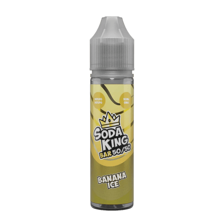 50/50 Shortfill Banana Ice Soda King Bar 50/50 50ml