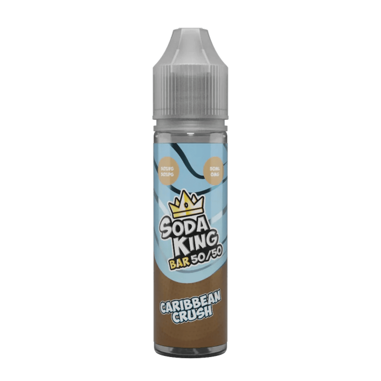 50/50 Shortfill Caribbean Crush Soda King Bar 50/50 50ml