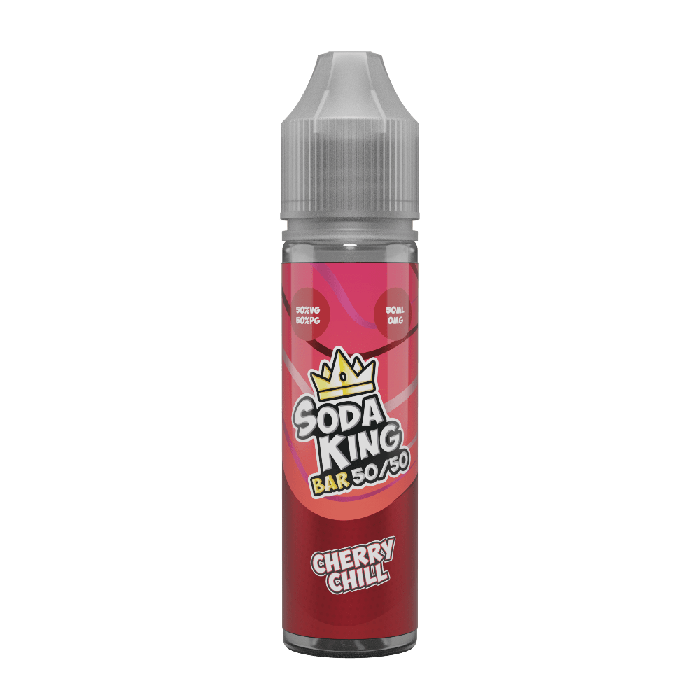 50/50 Shortfill Cherry Chill Soda King Bar 50/50 50ml