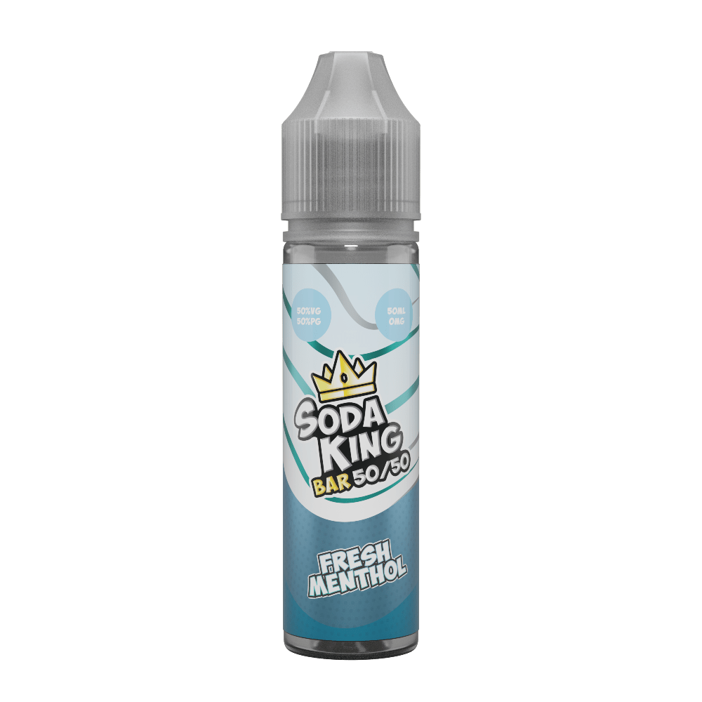 50/50 Shortfill Fresh Menthol Soda King Bar 50/50 50ml
