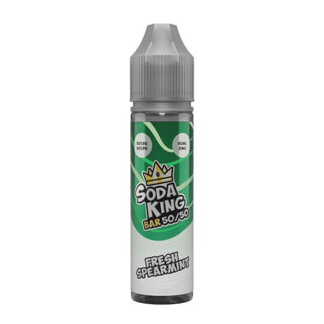 50/50 Shortfill Fresh Spearmint Soda King Bar 50/50 50ml