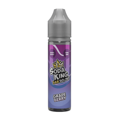 50/50 Shortfill Grape Berry Soda King Bar 50/50 50ml