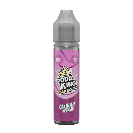 50/50 Shortfill Gummy Bear Soda King Bar 50/50 50ml