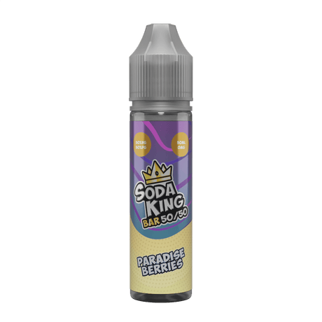 50/50 Shortfill Paradise Berries Soda King Bar 50/50 50ml