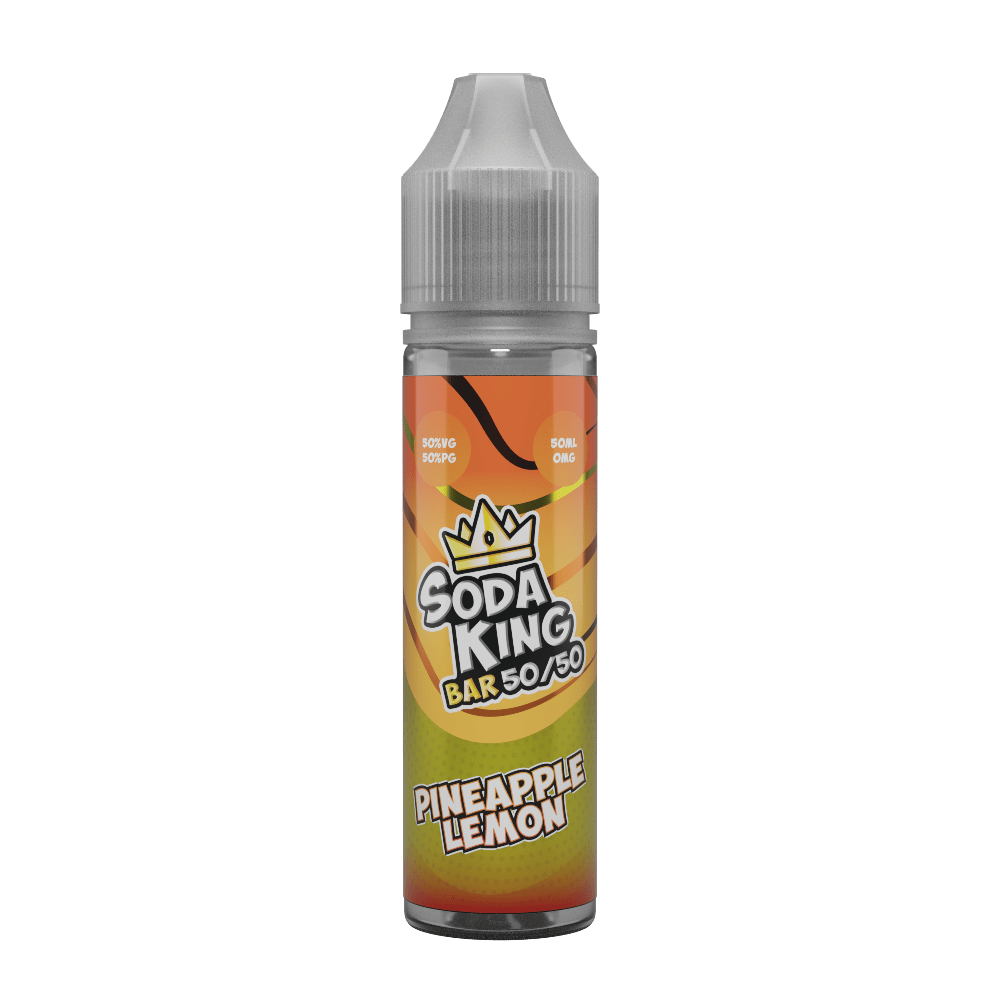 50/50 Shortfill Pineapple Lemon Soda King Bar 50/50 50ml