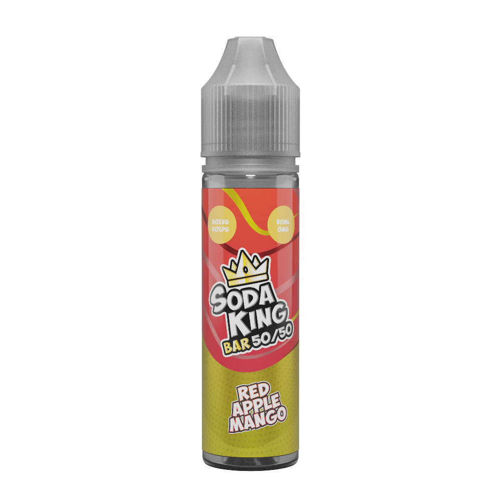 50/50 Shortfill Red Apple Mango Soda King Bar 50/50 50ml