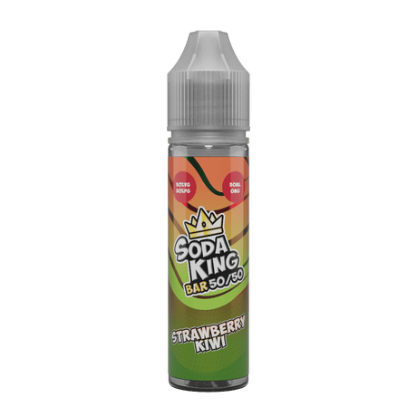 50/50 Shortfill Strawberry Kiwi Soda King Bar 50/50 50ml