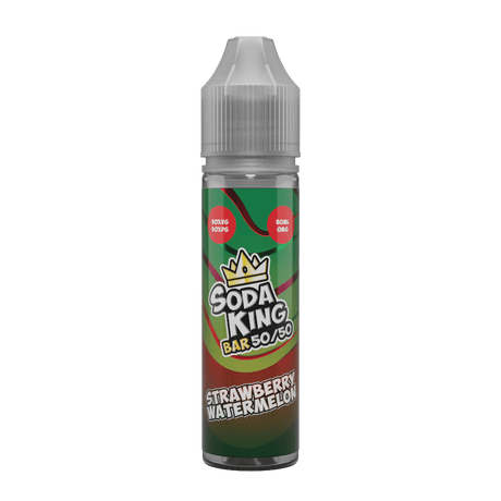 50/50 Shortfill Strawberry Watermelon Soda King Bar 50/50 50ml