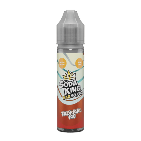 50/50 Shortfill Tropical Ice Soda King Bar 50/50 50ml