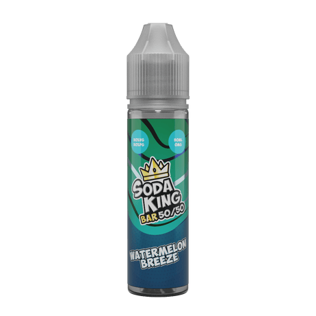 50/50 Shortfill Watermelon Breeze Soda King Bar 50/50 50ml