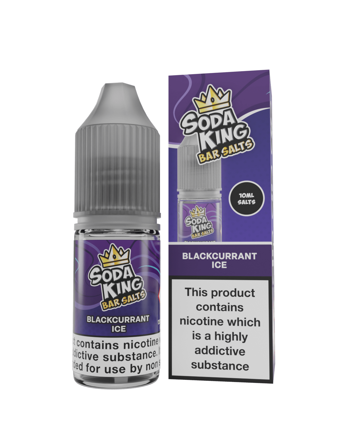 Nic Salts Blackcurrant Ice / 5mg Soda King Bar Salts