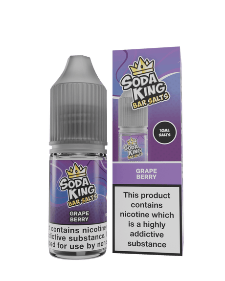 Nic Salts Grape Berry / 5mg Soda King Bar Salts