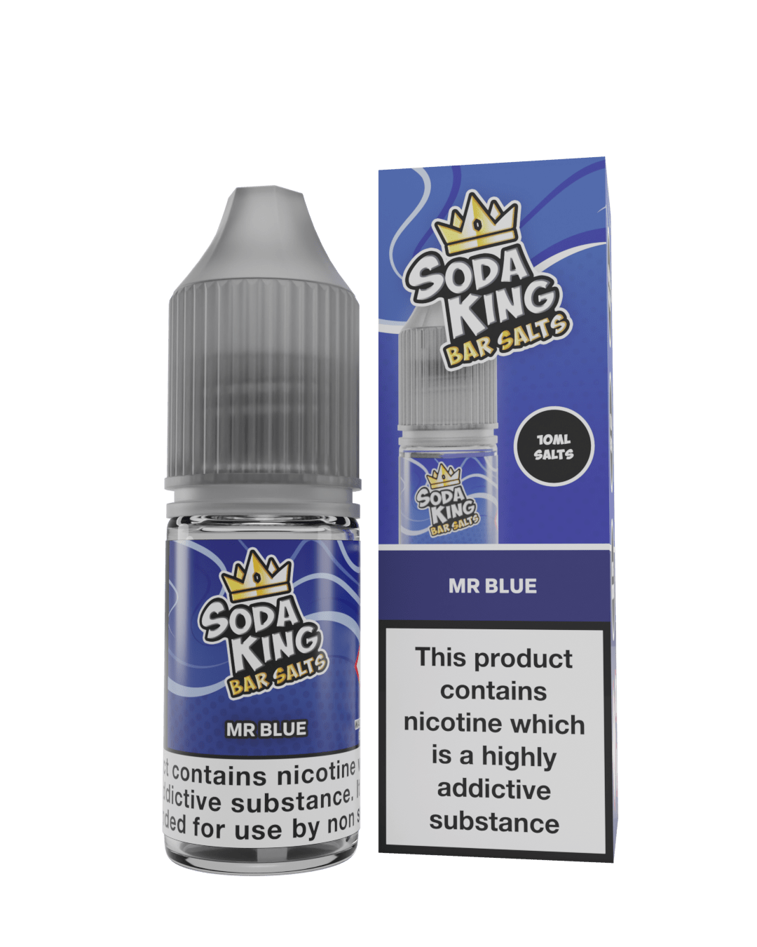 Nic Salts Mr Blue / 5mg Soda King Bar Salts