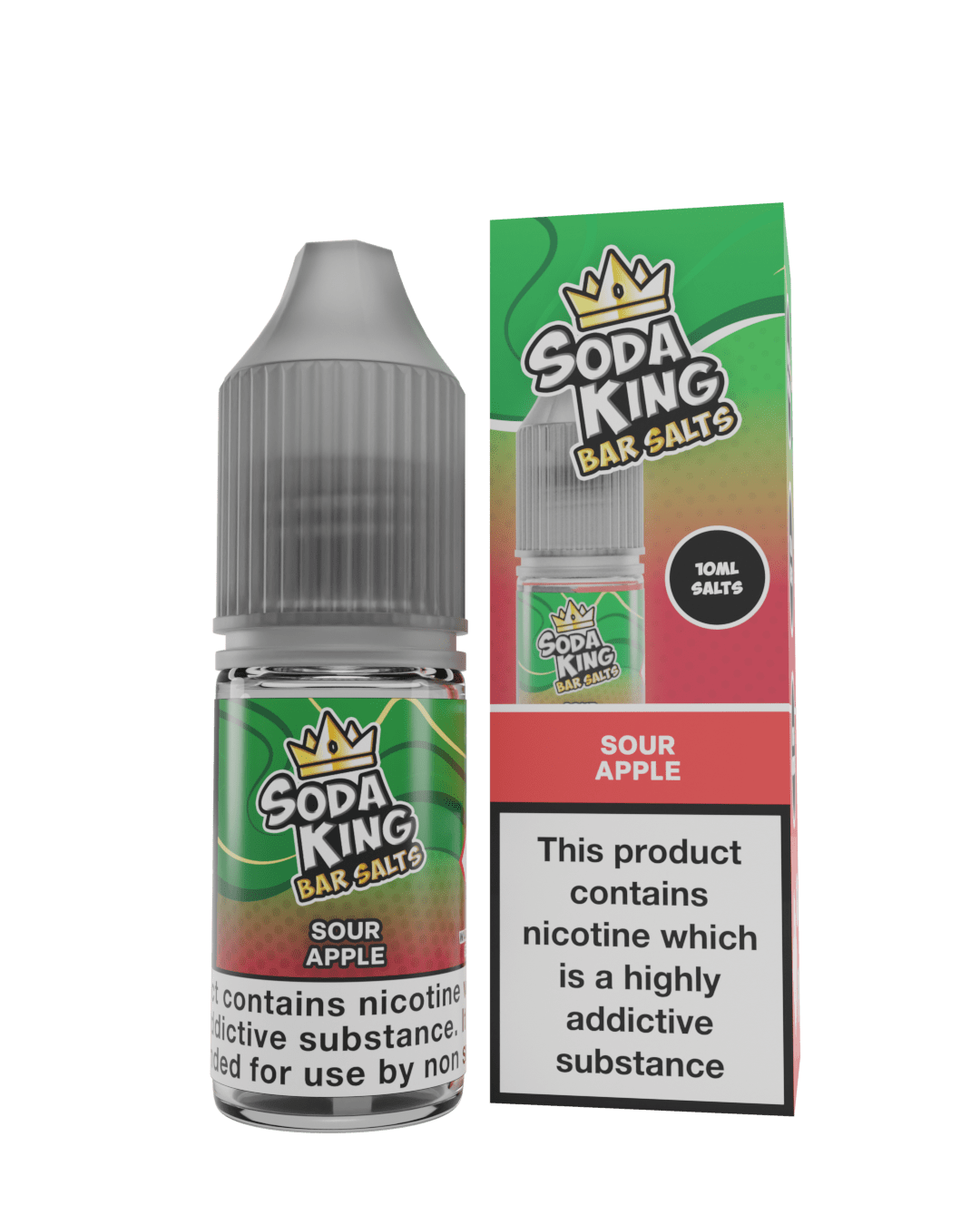 Nic Salts Sour Apple / 5mg Soda King Bar Salts