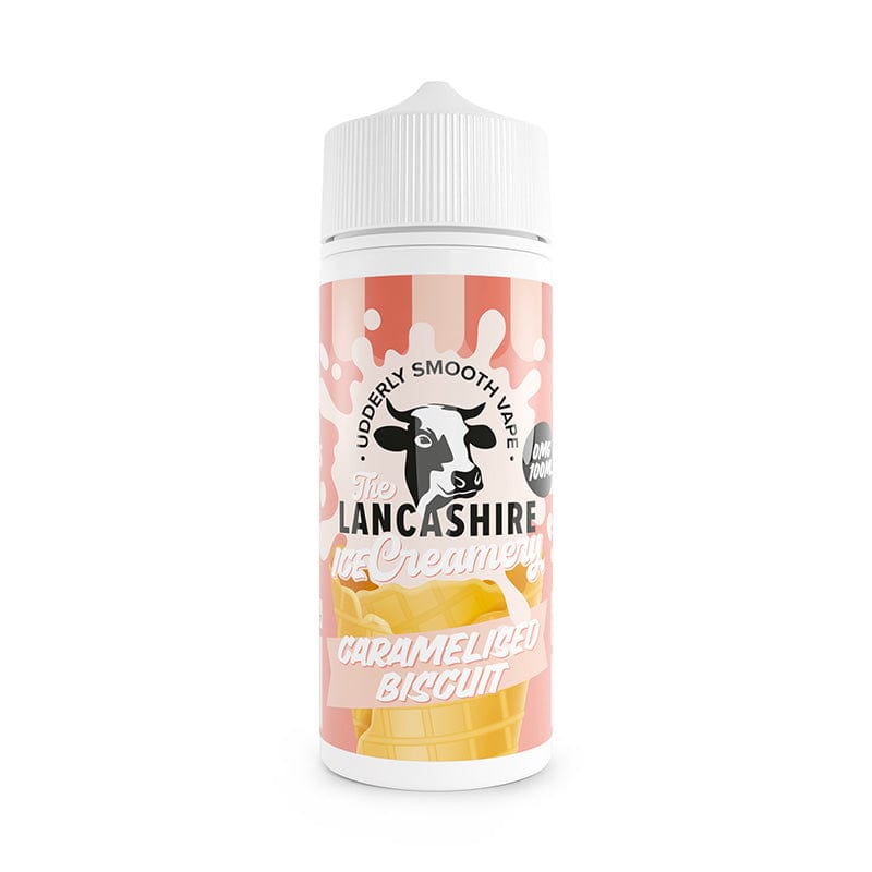 Shortfill Eliquids Caramelised Biscuit Lancashire Ice Creamery 100ml Shortfill