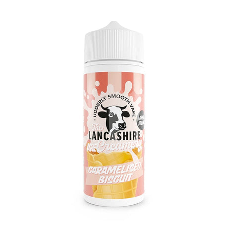 Shortfill Eliquids Caramelised Biscuit Lancashire Ice Creamery 100ml Shortfill