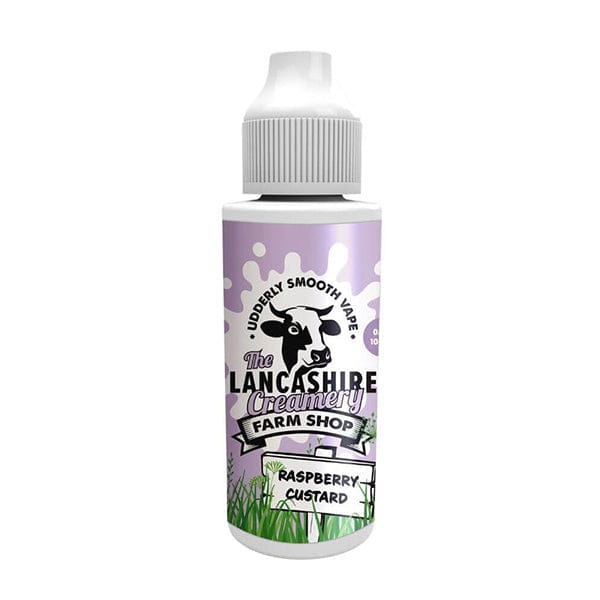Shortfill Eliquids Raspberry Custard The Lancashire Creamery Farm Shop Shortfills 100ml