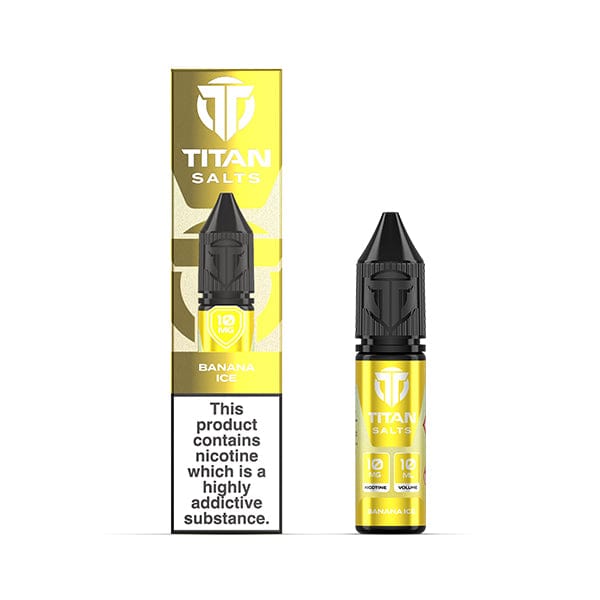 10ml Eliquids Banana Ice / 10MG Titan Salts