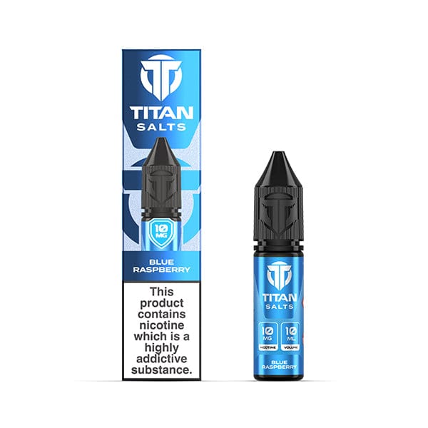 10ml Eliquids Blue Raspberry / 10MG Titan Salts