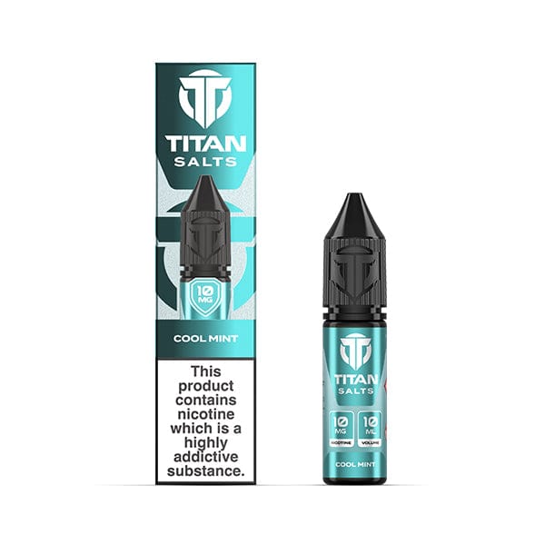 10ml Eliquids Cool Mint / 10MG Titan Salts