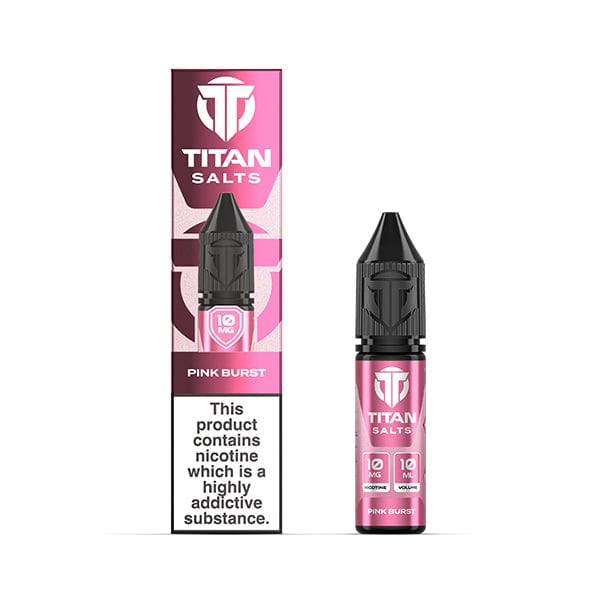10ml Eliquids Pink Burst / 10MG Titan Salts