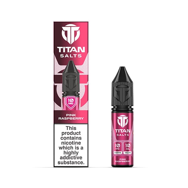 10ml Eliquids Pink Raspberry / 10MG Titan Salts