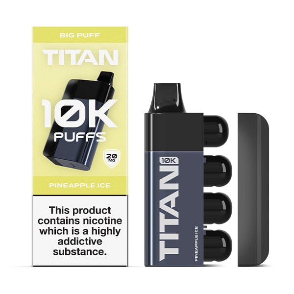 Disposable Vape Sticks Pineapple Ice Titan 10K Rechargeable Disposable Vape
