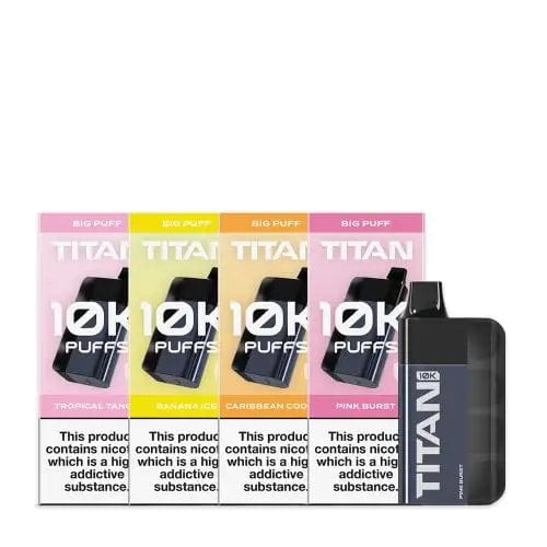 Disposable Vape Sticks Titan 10K Rechargeable Disposable Vape