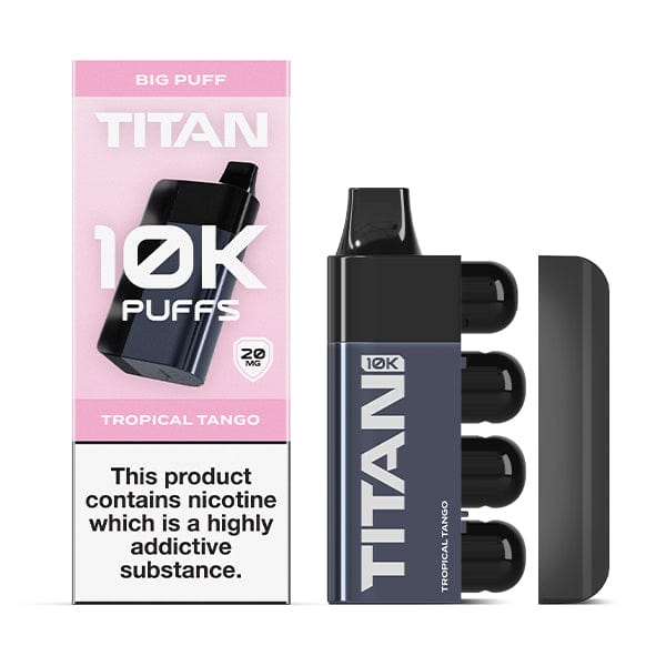 Disposable Vape Sticks Tropical Tango Titan 10K Rechargeable Disposable Vape