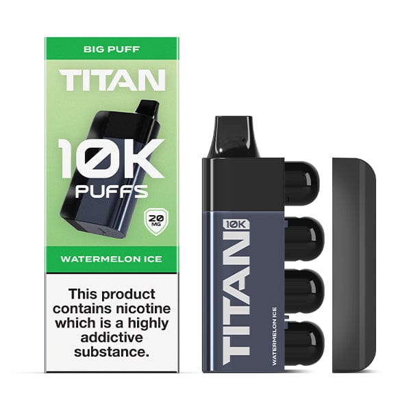 Disposable Vape Sticks Watermelon Ice Titan 10K Rechargeable Disposable Vape