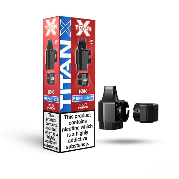 Pre-Filled Vape Devices Fruit Punch Titan X Replacement Pods